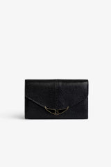 Borderline Wallet Embossed Igu Black