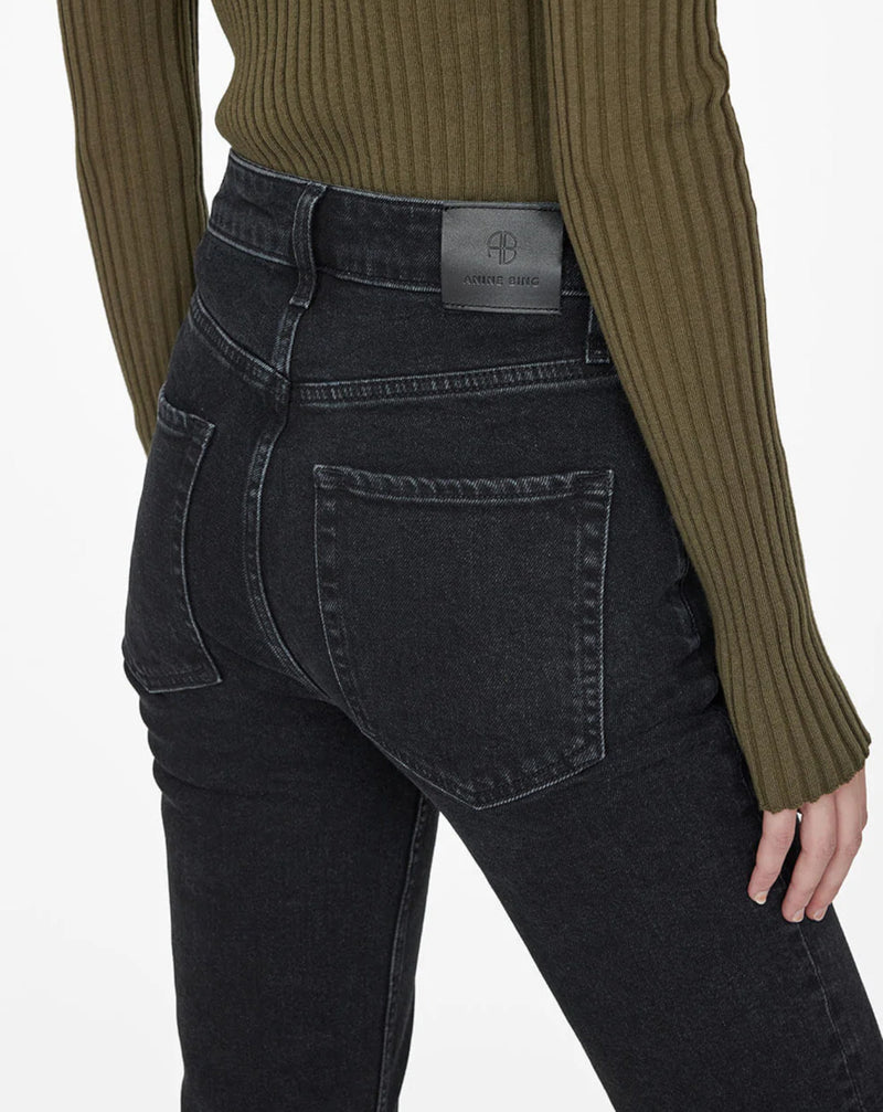 Roxanne Jeans Washed Black