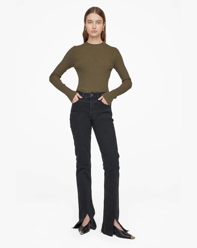 Roxanne Jeans Washed Black