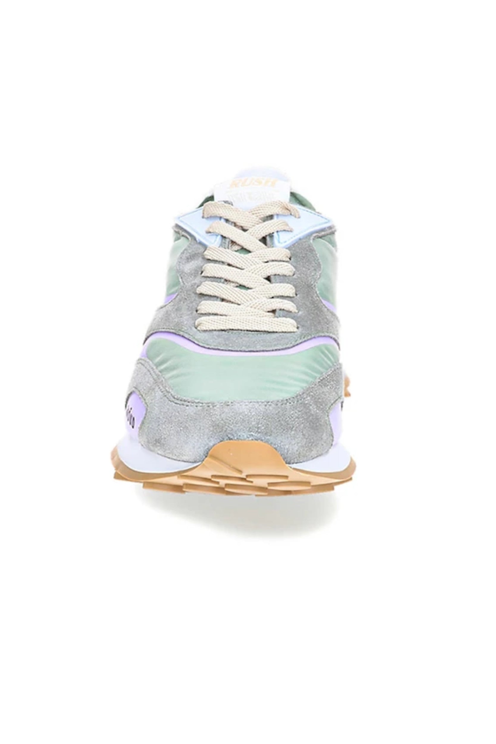Baskets basses Rush Gr2 nylon et daim sauge lilas
