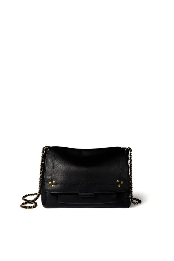 Lulu M Crossbody Small Bag Black Brass