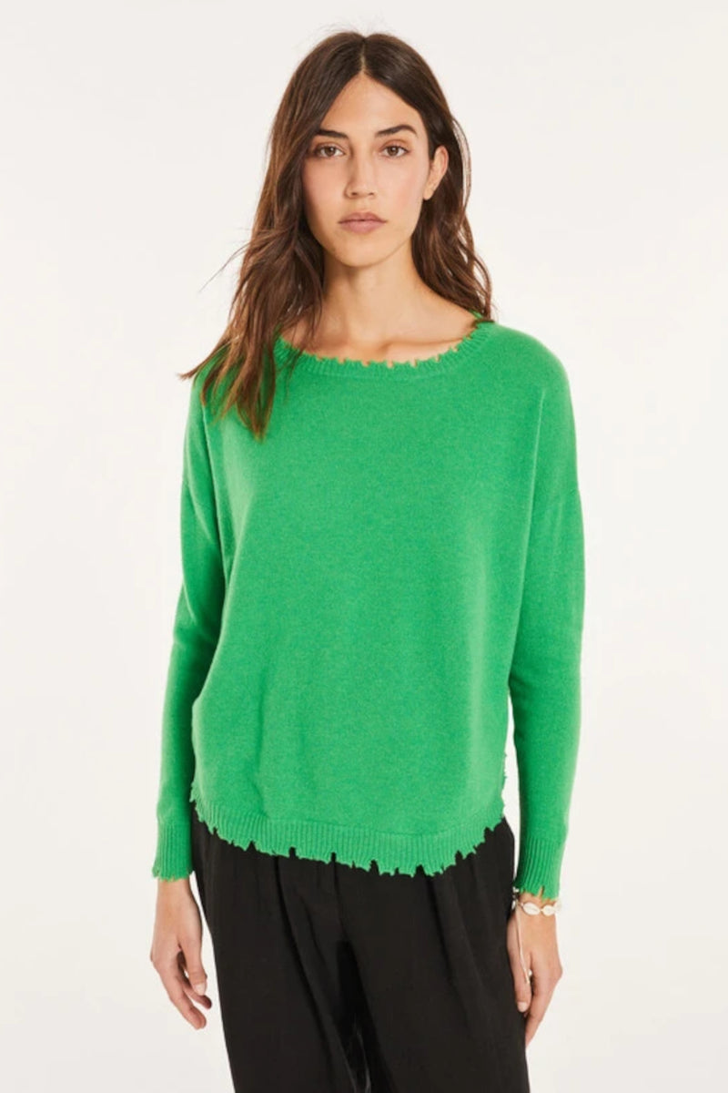 Mela Sweater 2210-Vertgazon