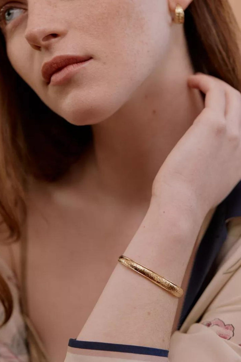 Gyptis Bangle Bracelet Gold