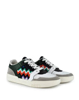 Basket Low Sneakers White Green