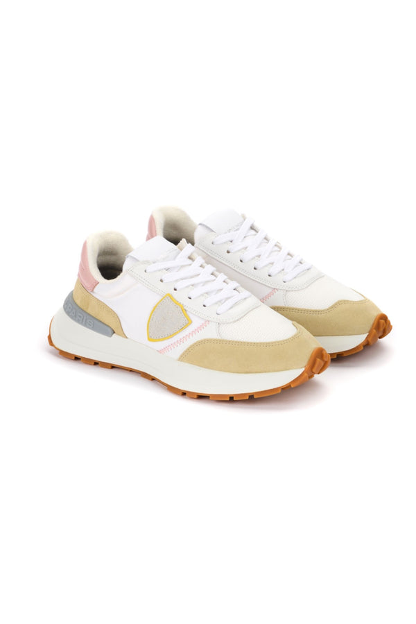 Antibes Low Woman Sneakers Mondial Pop White Pink