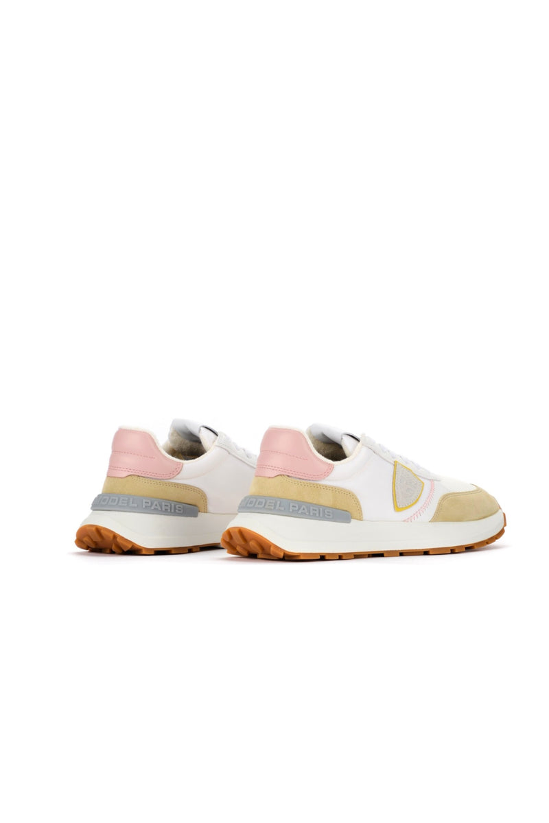 Antibes Low Woman Sneakers Mondial Pop White Pink