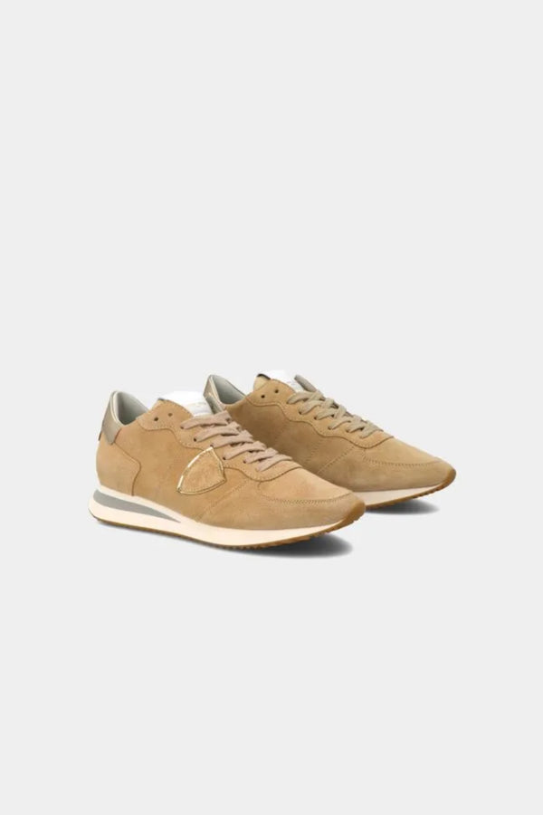 TRPX Low Woman Sneakers Beige Suede