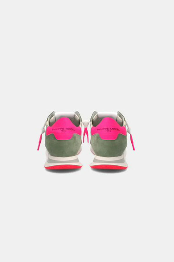 TRPX Low Woman Sneakers Pop Green Camouflage