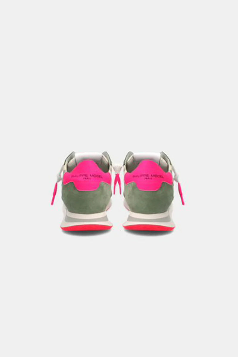TRPX Low Woman Sneakers Pop Green Camouflage