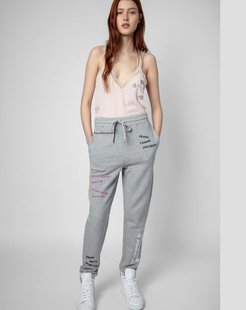 Sofia Band Of Sisters Pants Heather Grey