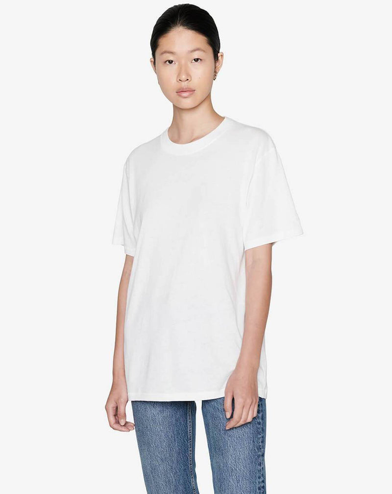 Anine Bing Lili Tee Burnout T-Shirt White - 100% Sisters Concept Store