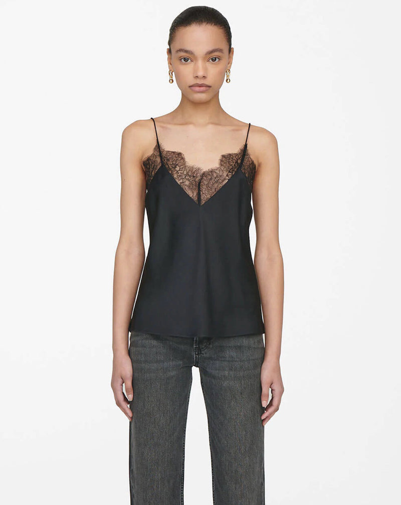 Remi Camisole Top Black