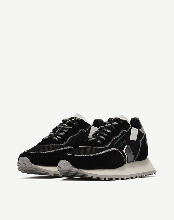 Star One Low Mesh Suede Black