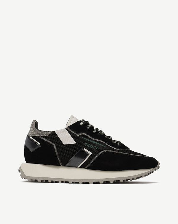 Star One Low Mesh Suede Black