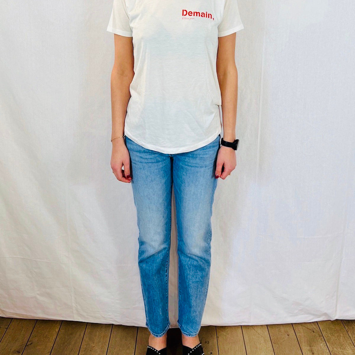 Demain The Original Collection T-Shirt White - 100% Sisters 