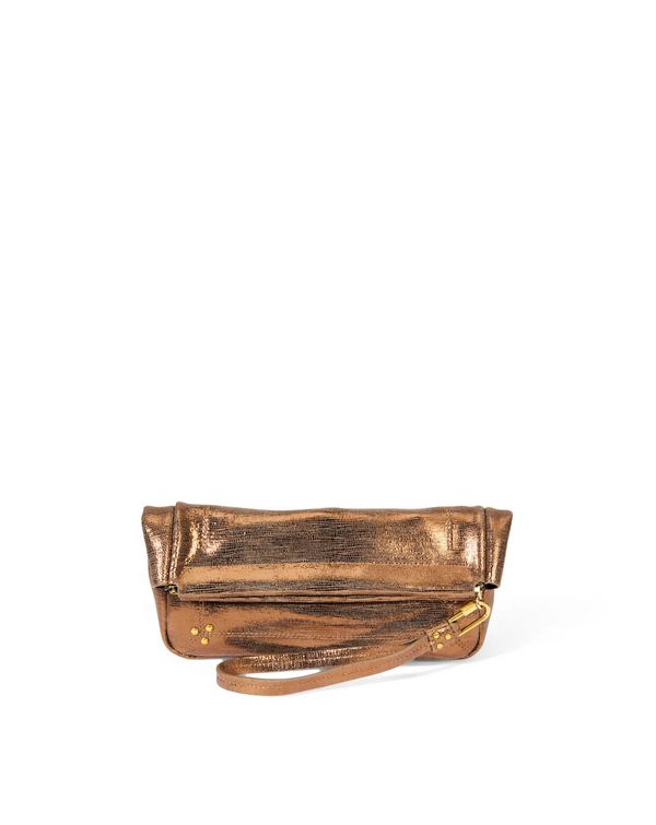 Clic Clac L Soft Clutch Lame Bronze