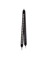 Festival Long Strap Black Silver
