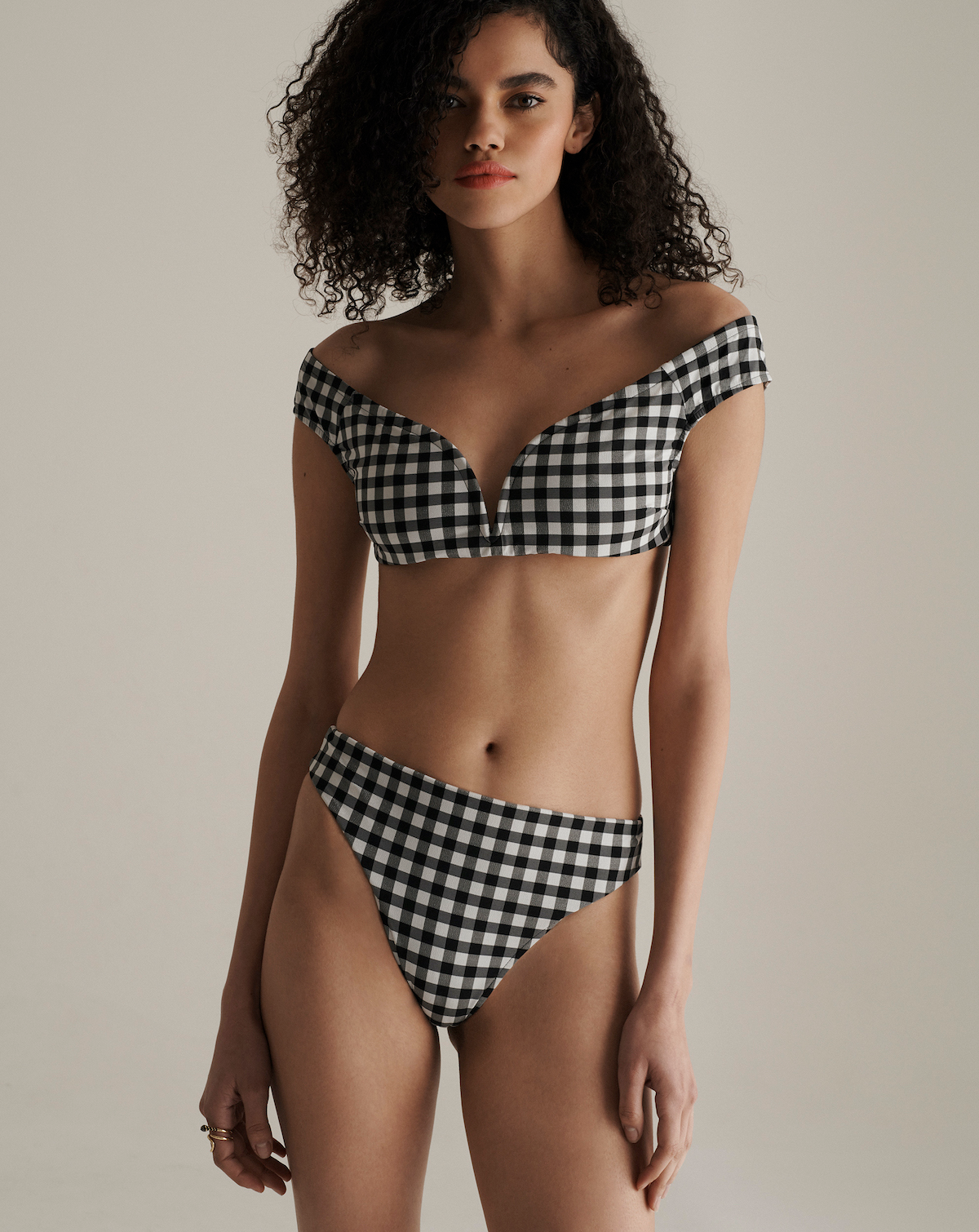 Bas de maillot carreaux Eclipse