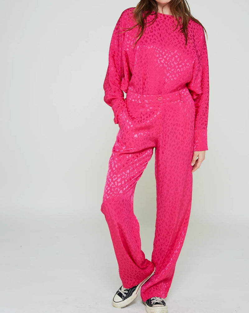 Firmin Ristolas Pantalon Uni Fuchsia