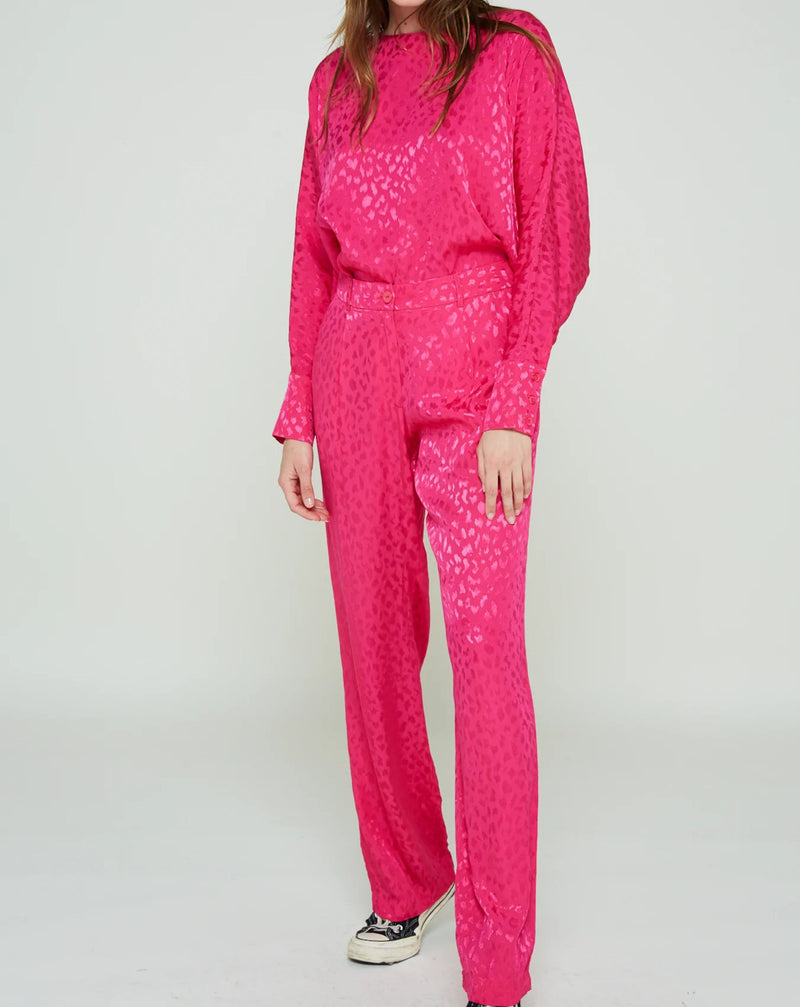 Firmin Ristolas Pantalon Uni Fuchsia