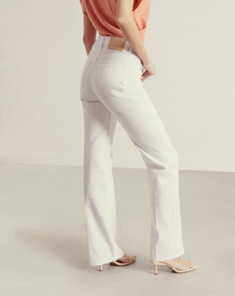 Piper Pants Jeans Denim White