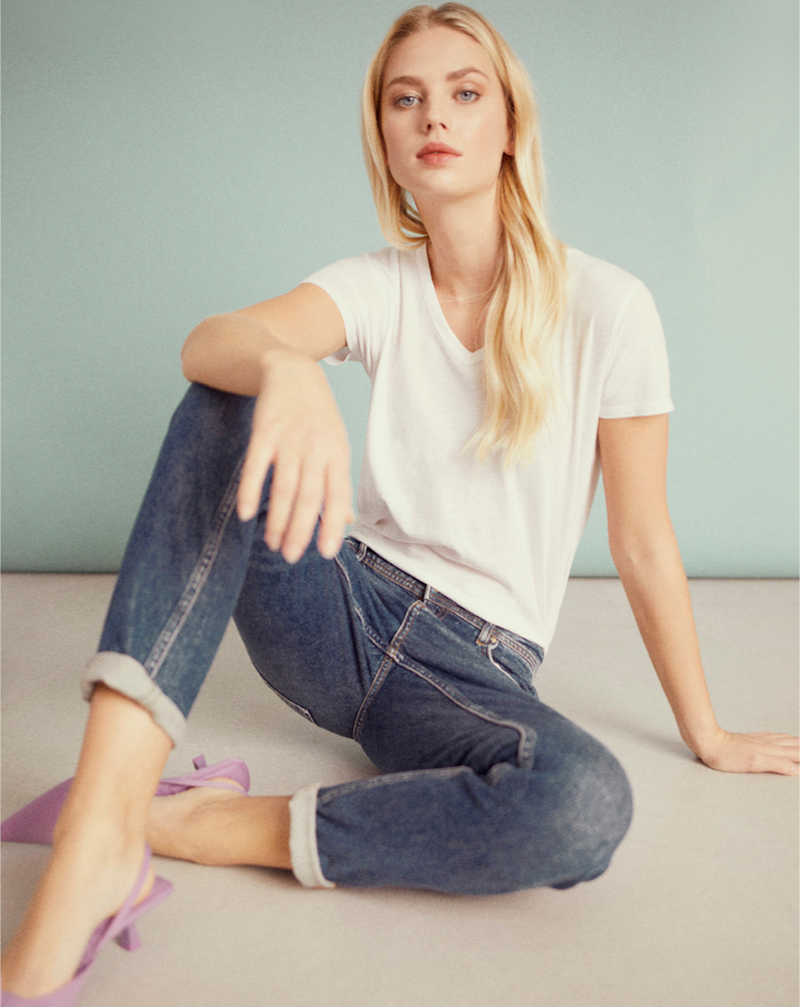 Nina Pants Jeans Denim Vintage