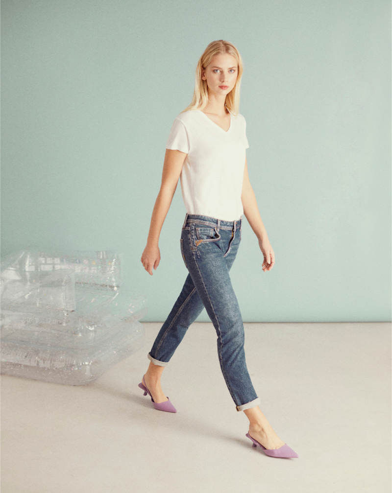 Nina Pants Jeans Denim Vintage