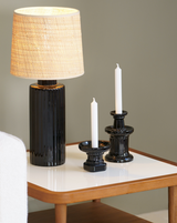 Diane Candle Holder Black