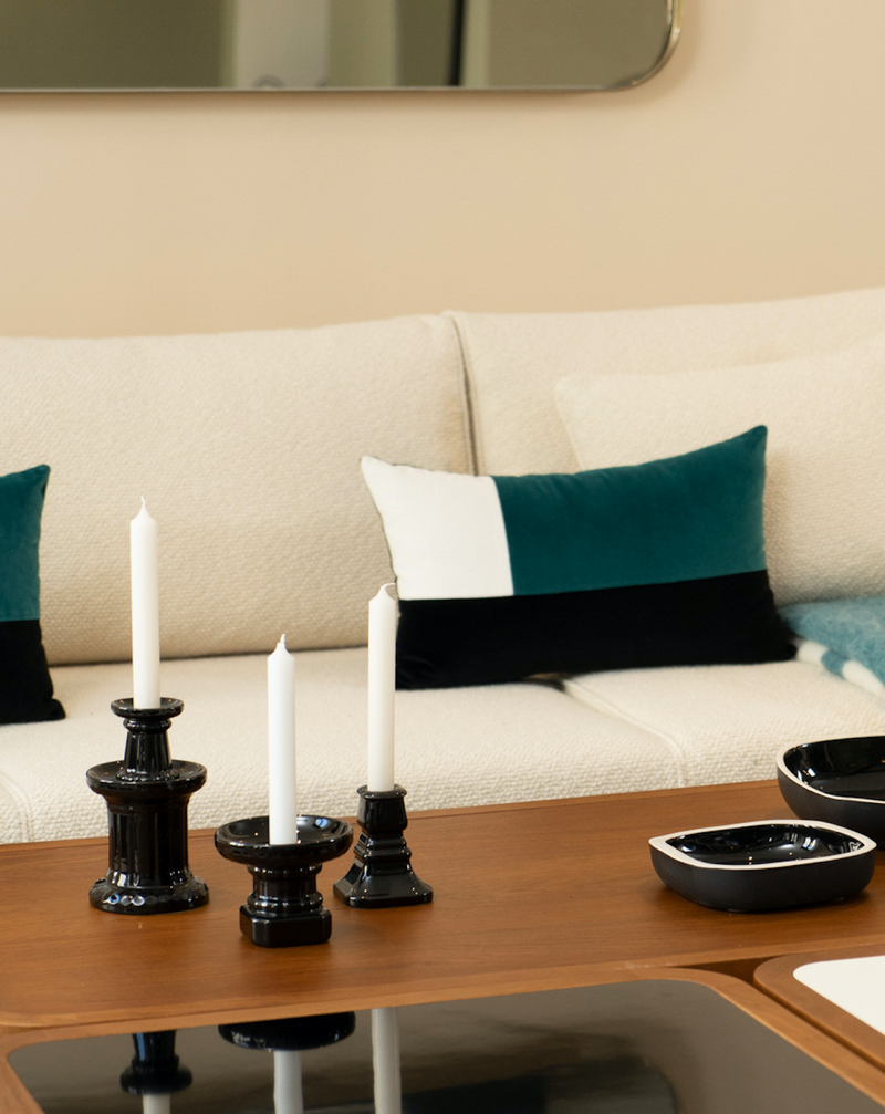 Diane Candle Holder Black