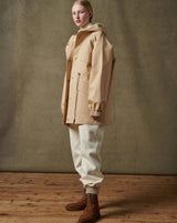 Seattle Coat Beige Ecru