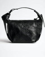 Le Cecilia Vegetable Leather Bag Black
