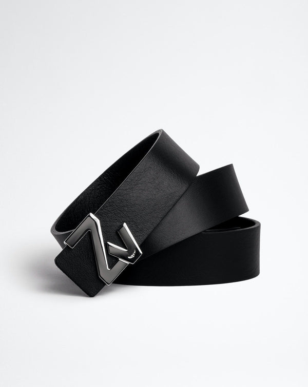 ZV Initiale La Belt 30mm Natur Belt Black Silver