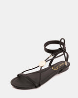 Dear Charlotte Sandals Black